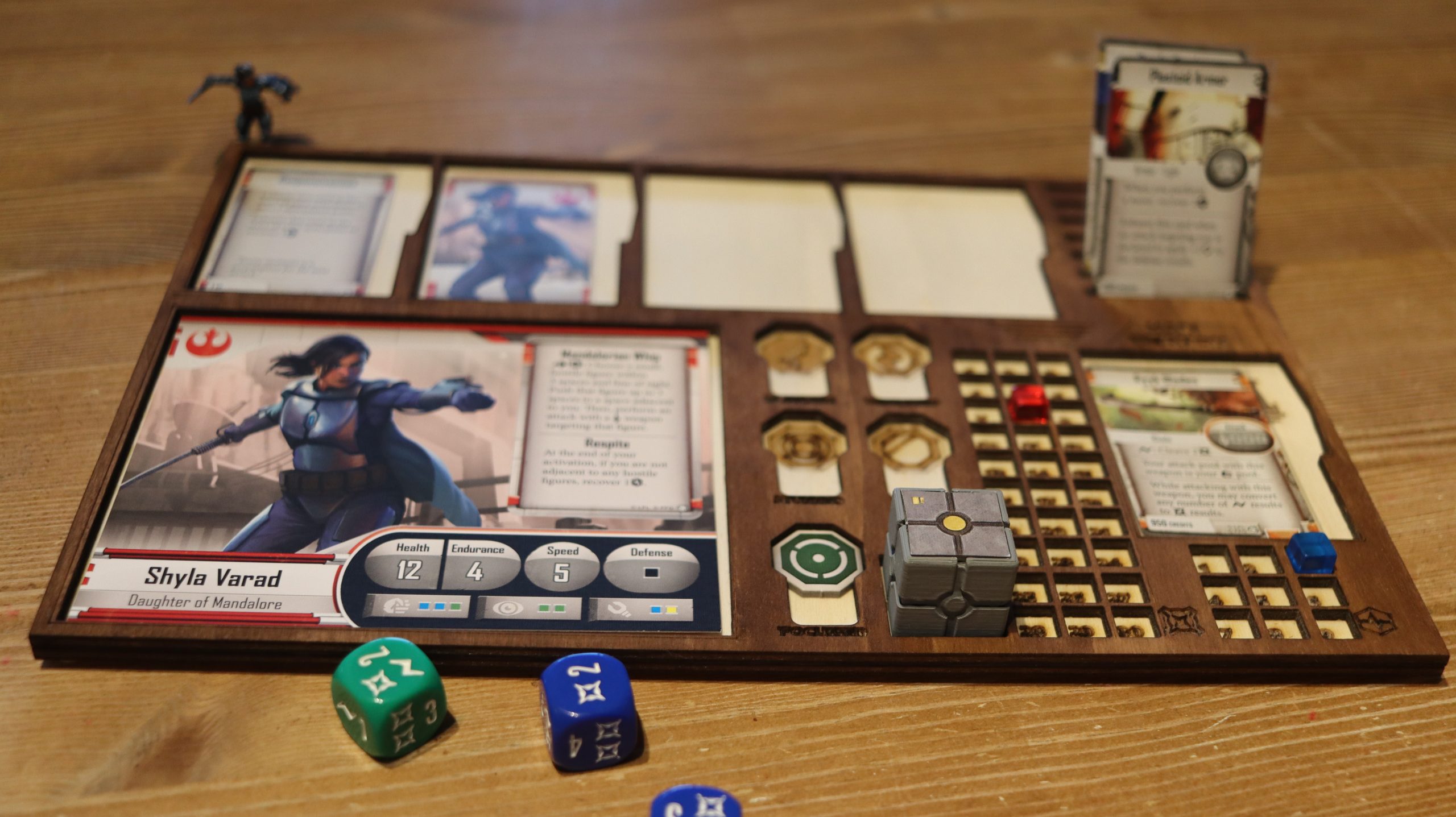 Star Wars Imperial Assault Player Dashboard Player Aid