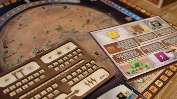 Terraforming mars player dashboard