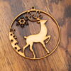 Elegant Stag Bauble - Image 2