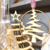 3 X Twist Tree Bauble - Image 4