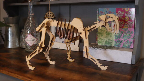 Sabre Tooth Cat Skeleton Puzzle